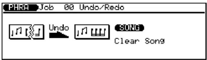 YAMAHA QS300 - 00: Opération d'annulation/restauration ("Undo/Redo") - 1