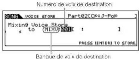 YAMAHA MO8 - ASTUCE Creation de voix de mixage exclusivement pour des morceaux/motifs - 2