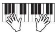 YAMAHA MO8 - Jouez au clavier. - 1