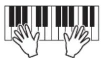YAMAHA MO8 - Jouez le programme de la piste maître selectionné. - 1
