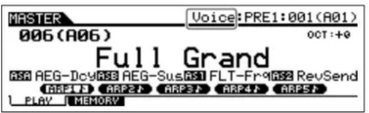 YAMAHA MO6 - Pattern (Motif) - 2
