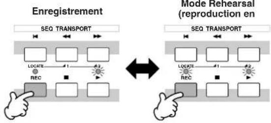YAMAHA MO6 - ASTUCE Repétition de parties avant l'enregistrement - 1