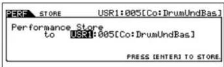 YAMAHA MO6 - [PERFORM]  [STORE] - 1