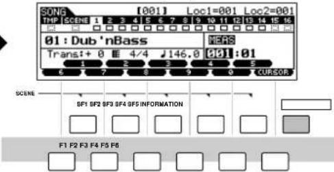 YAMAHA MO6 - Saisie directed'un numero - 3