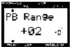 YAMAHA CS2X - P BEND RANGE (plage de variation de hauteur) - 1