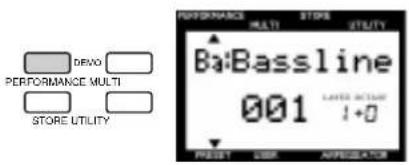 YAMAHA CS1X - Activation du mode Performance - 1
