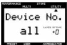 YAMAHA CS1X - DEVICE NO (numéro de dispositif) - 1