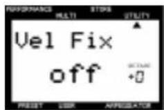 YAMAHA CS1X - VEL FIX (velocite fixe) - 1