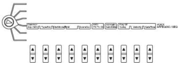 YAMAHA AN1X - VOICE Arpeggio/seq (arpege/sequenceur VOIX) - 1