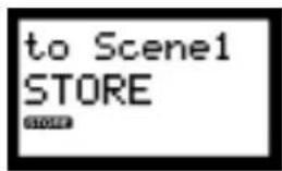 YAMAHA AN1X - SCENE Store (sauvegarde d'une SCENE) - 1