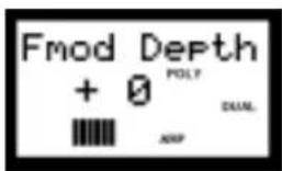 YAMAHA AN1X - Fmod depth (profondeur de modulation de ligne) - 1