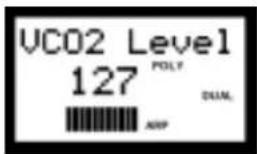 YAMAHA AN1X - VCO2 level (niveau VCO2) - 1