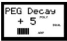 YAMAHA AN1X - PEG decay (chute PEG) - 1