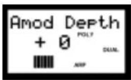 YAMAHA AN1X - Amod depth (profondeur de modulation d'amplitude) - 1