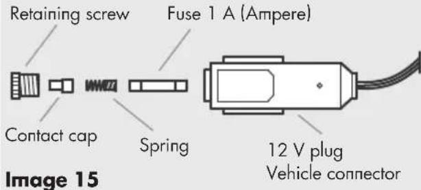 AEG RV 3.5 - Replacing fuses - 1