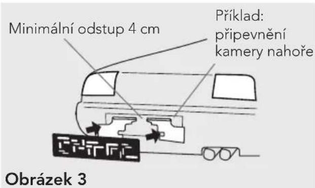 AEG RV 3.5 - Krok 3: Připevnění držáků kamery - 1