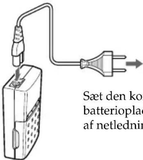 SONY ACCUNQ - Oplad batterierne. - 2