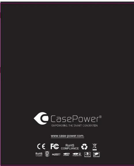 CasePower A50 - Consignes de sécurité - 1