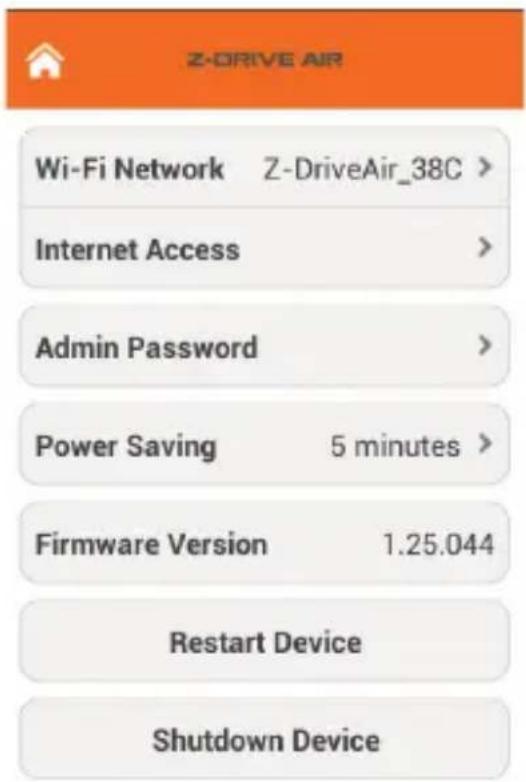 ZALMAN ZMWE450 - ⑥ Setting Page - 2