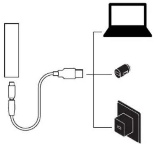 NGS PowerPump2200 - LADUNG DER INTERNEN BATTERIE - 1