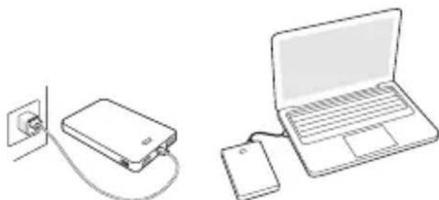 APC Power Pack M5 - Ladowanie za pomocz zasilacza USB lub połaczenia z komputerem - 1