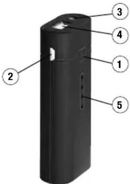 VIVANCO PB 5200 BL - E 33899 Power Bank 5200mAh - 1