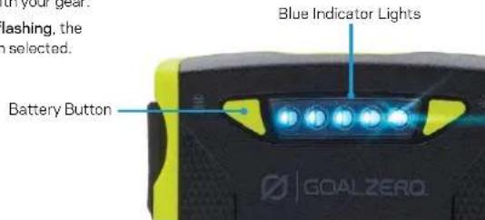 GOAL ZERO Venture 30 - SMART CHARGE SEQUENCE - 1