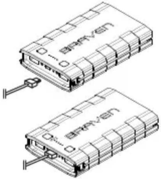 BRAVEN BRVBank - バックアップバッテリーの充電 - 1