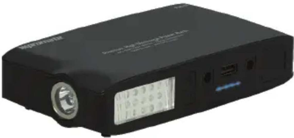 Promate Patrol - 13500mAh Premium High Discharge Jump Starter Power Bank with Emergency Torch - 1