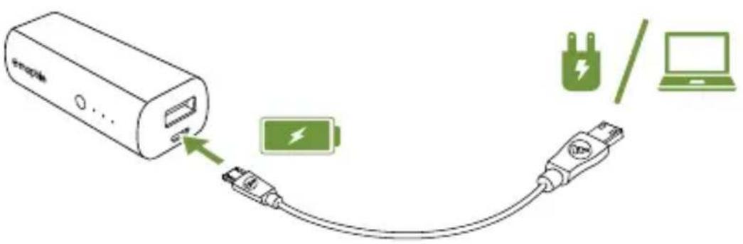 Mophie power reserve 1X - Ricaricare la batteria esterna power reserve - 1