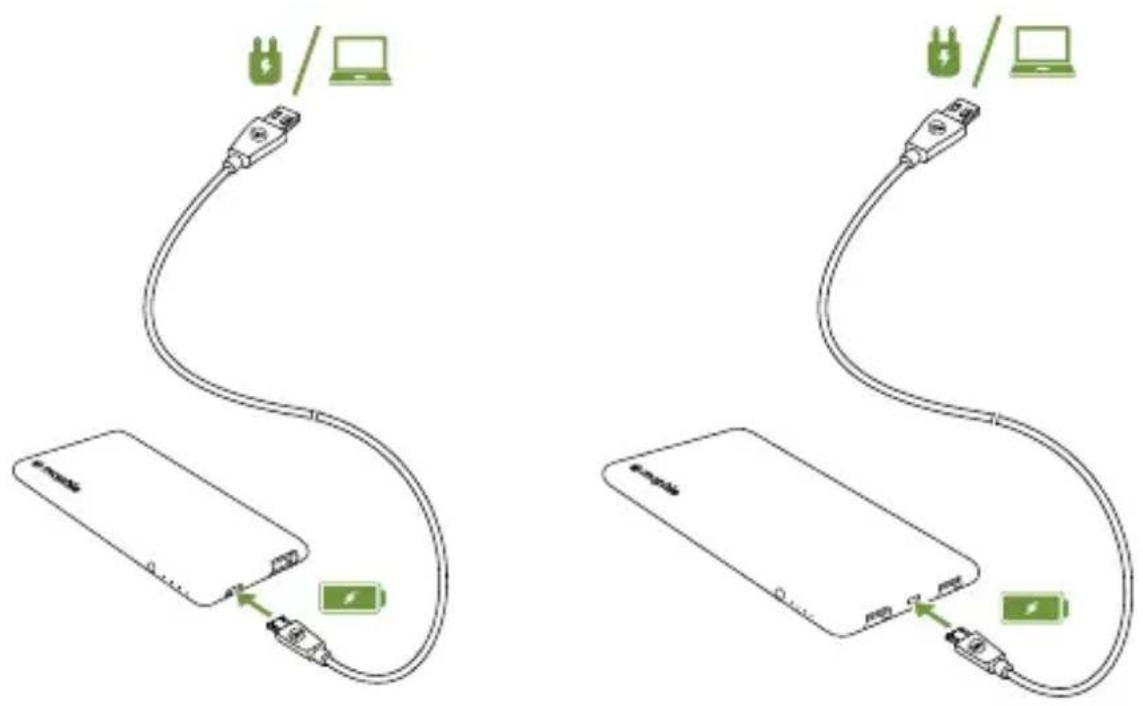 Mophie powerstation 3x - Recharging your powerstation battery - 1