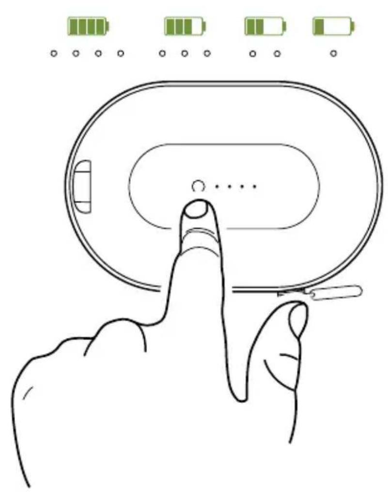 Mophie power capsule - 检查您的胶囊电源电池的充电状态 - 1