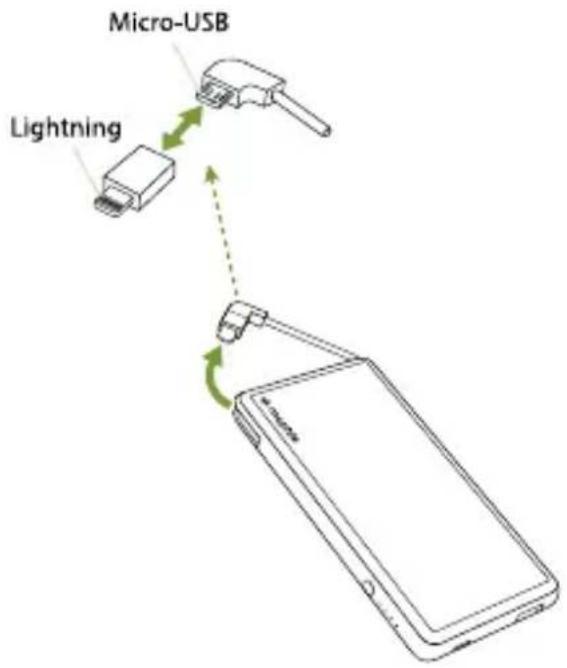 Mophie Powerstation plus XL - powerstation plus 배터리를 사용하여 장치 충전 - 1
