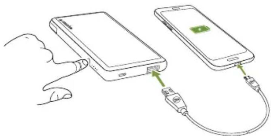 Mophie Powerstation Plus Mini - Ricaricare un dispositivo con la batteria powerstation plus - 4