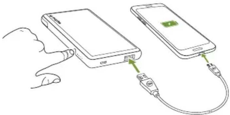 Mophie Powerstation Plus Mini - Charging your device using your powerstation plus battery - 4