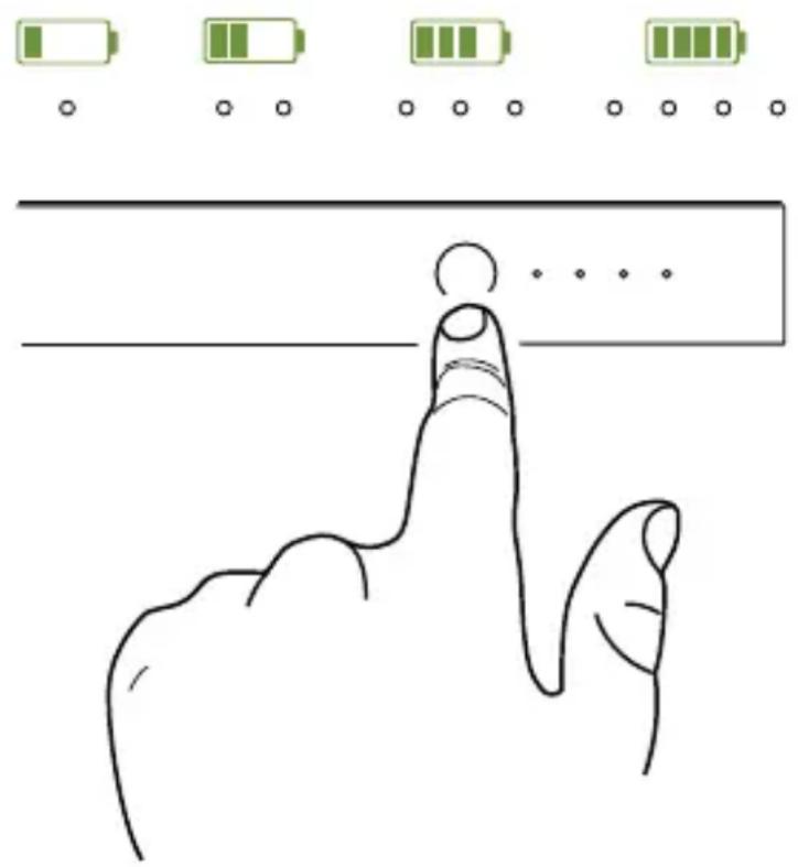 Mophie Charge force powerstation - Überprüfen Des Ladestatus Des charge force powerstation-Akkus - 1