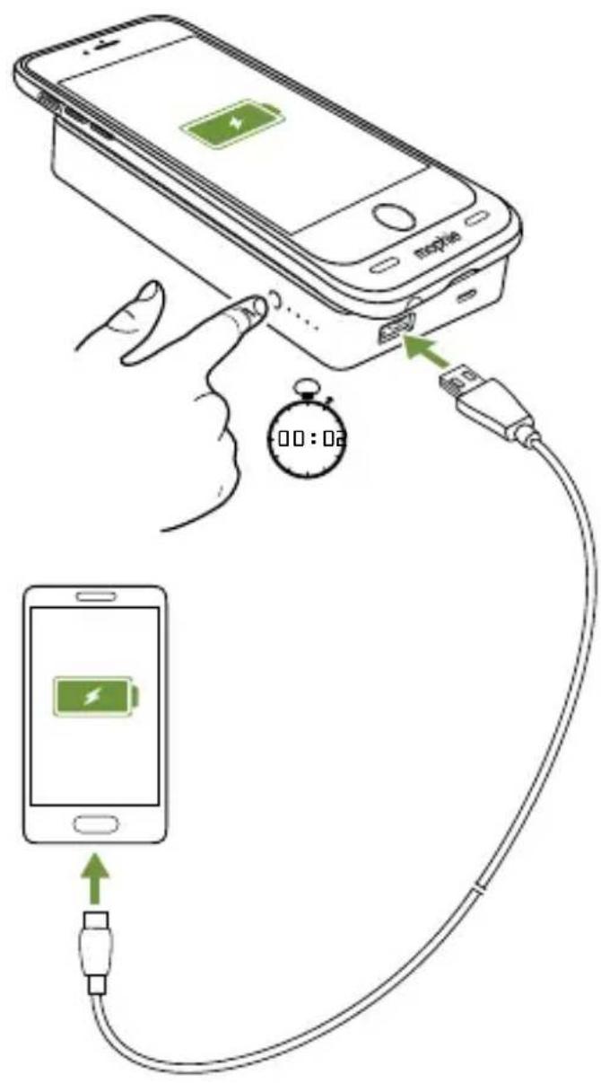 Mophie Charge force powerstation - Carregamento com fio - 2