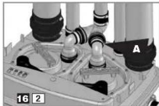 Sanibroyeur Sanicubic 2 Classic Expertline - DISCONNECT THE UNIT FROM THE POWER SUPPLY (the yellow indicator light must be flashing - 1