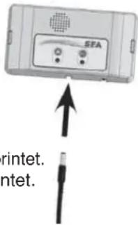 Sanibroyeur Sanicubic 1 Expertline - TILSLUTNING AF ALARMBOKS - 1
