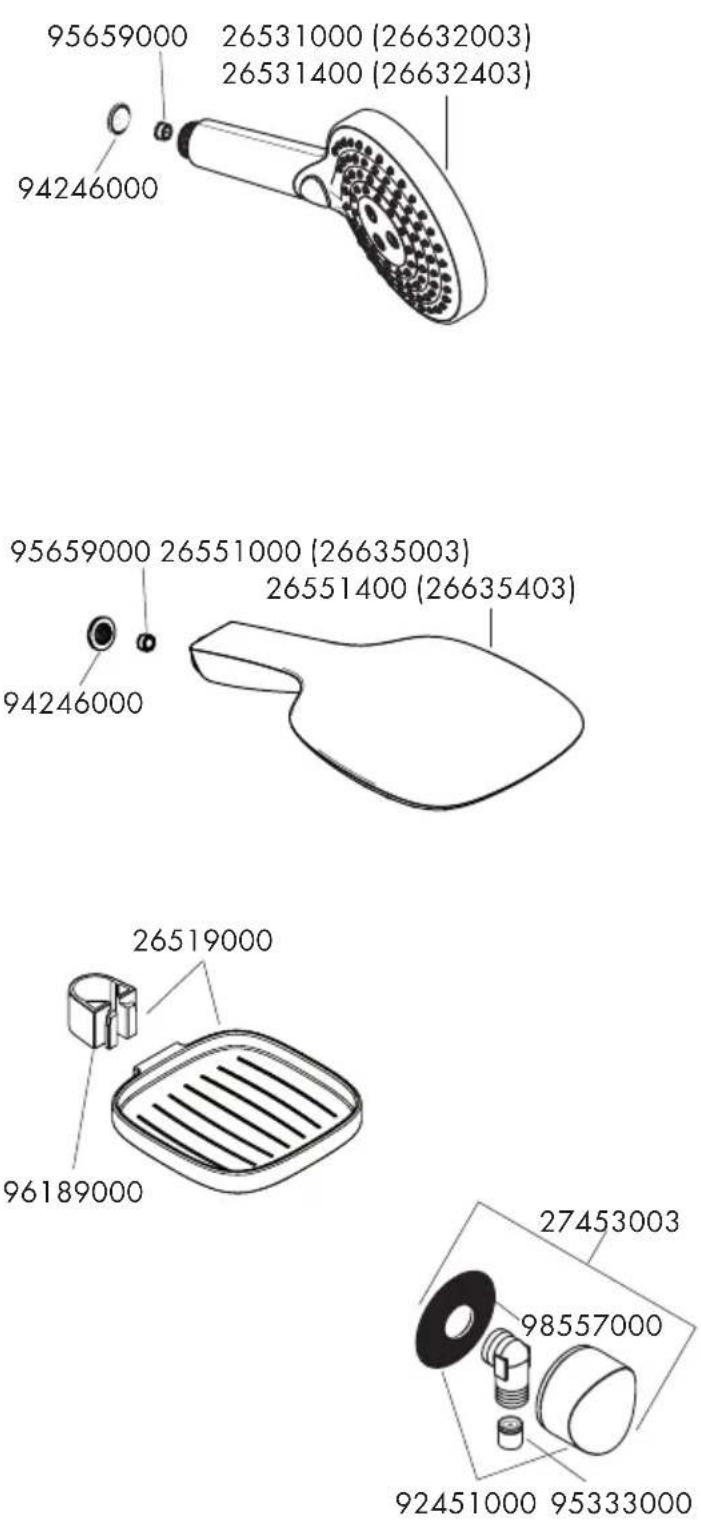 GROHE Raindance - Crometta 100 / Unica Set - 40