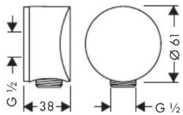 GROHE Raindance - Crometta 100 / Unica Set - 2