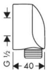 GROHE PuraVida - Durchflussdiagramm - 77