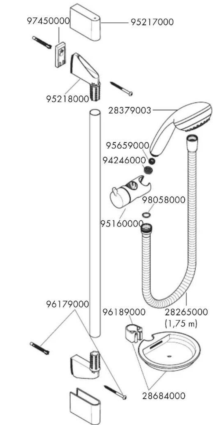 GROHE PuraVida - Marin ^2 Multi/Unica Set - 1