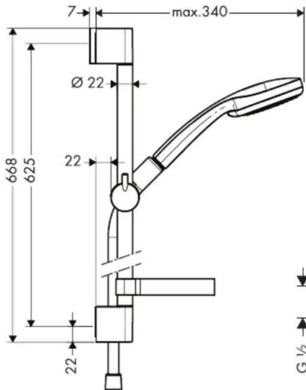 GROHE Croma 100 Vario - Montagehinweise - 74