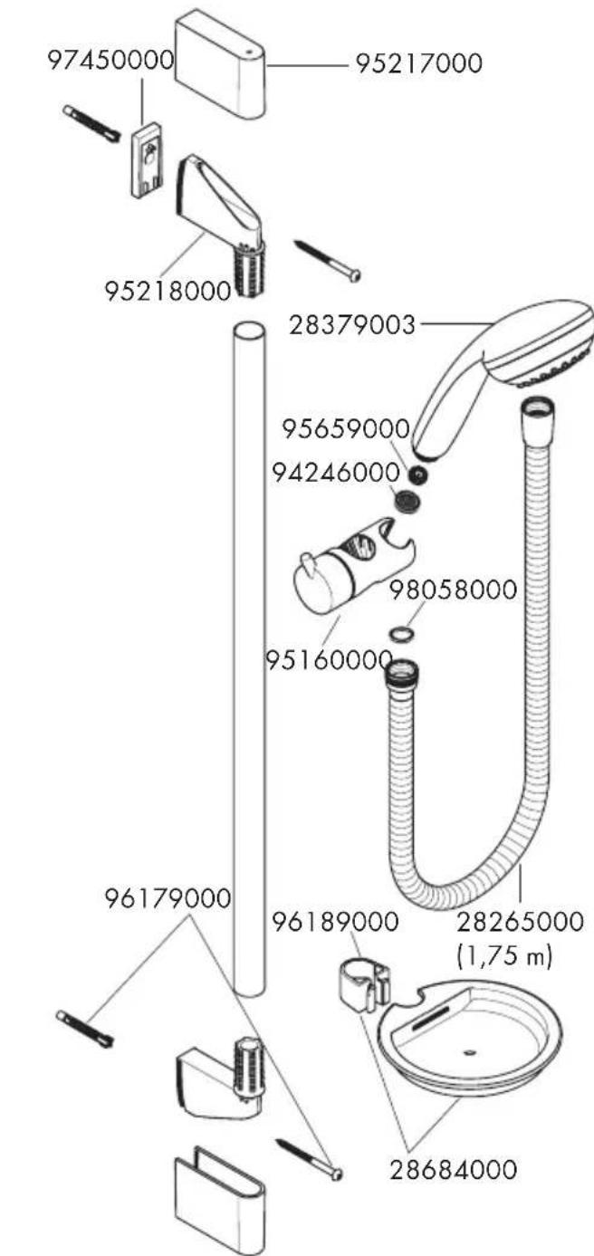 GROHE Croma 100 Vario - Marin^2 Multi/Unica Set - 1