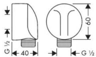 GROHE Croma 100 Vario - Verso Multi - 15