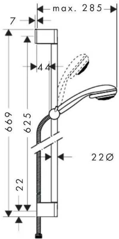 GROHE Croma 100 Vario - Verso Multi - 14