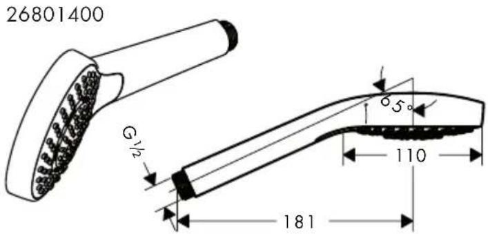 GROHE Croma 100 Vario - Verso Multi - 9