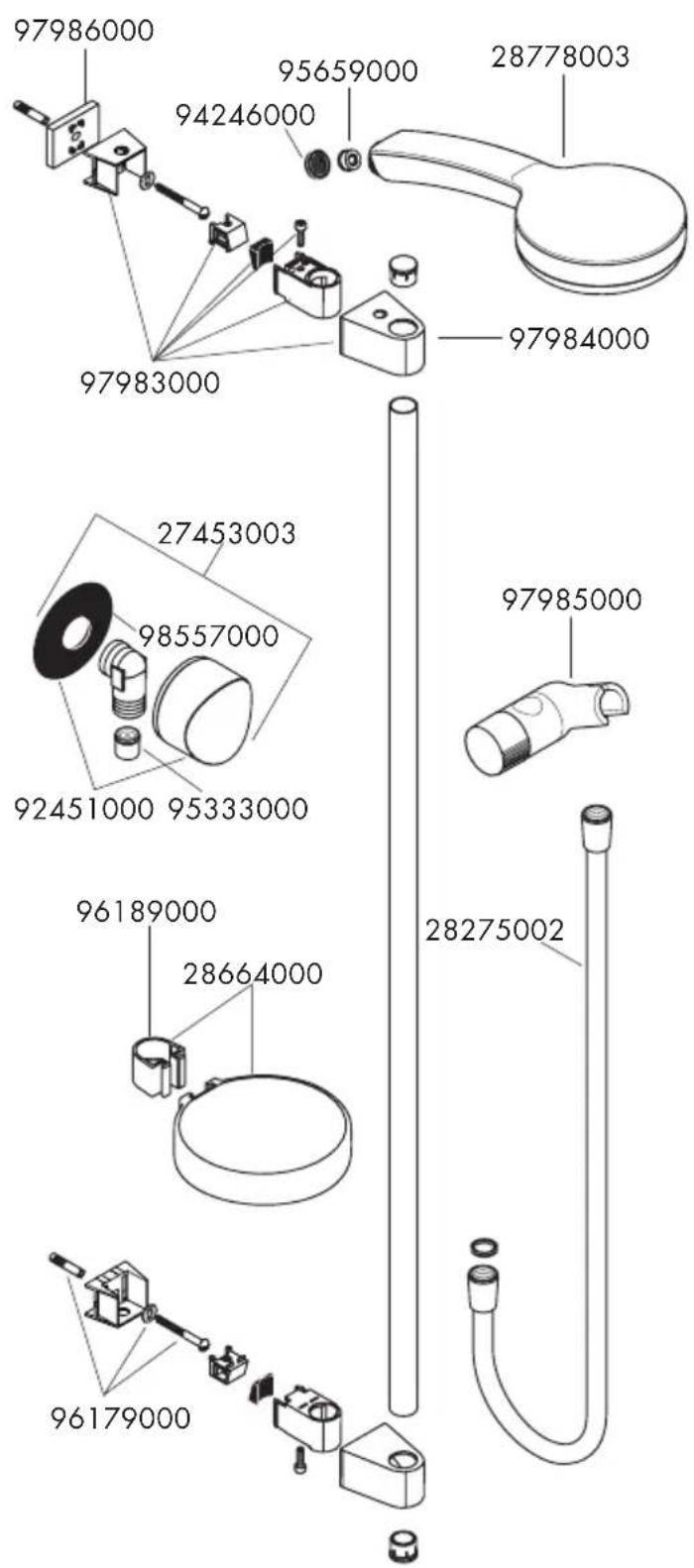 GROHE Crometta - Raindance E 120 Set - 2