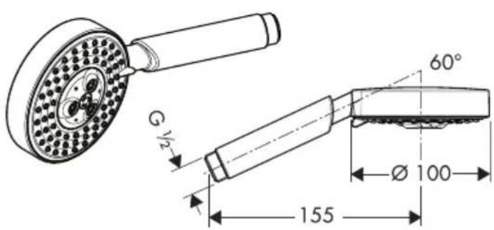 GROHE Crometta - Durchflussdiagramm - 102